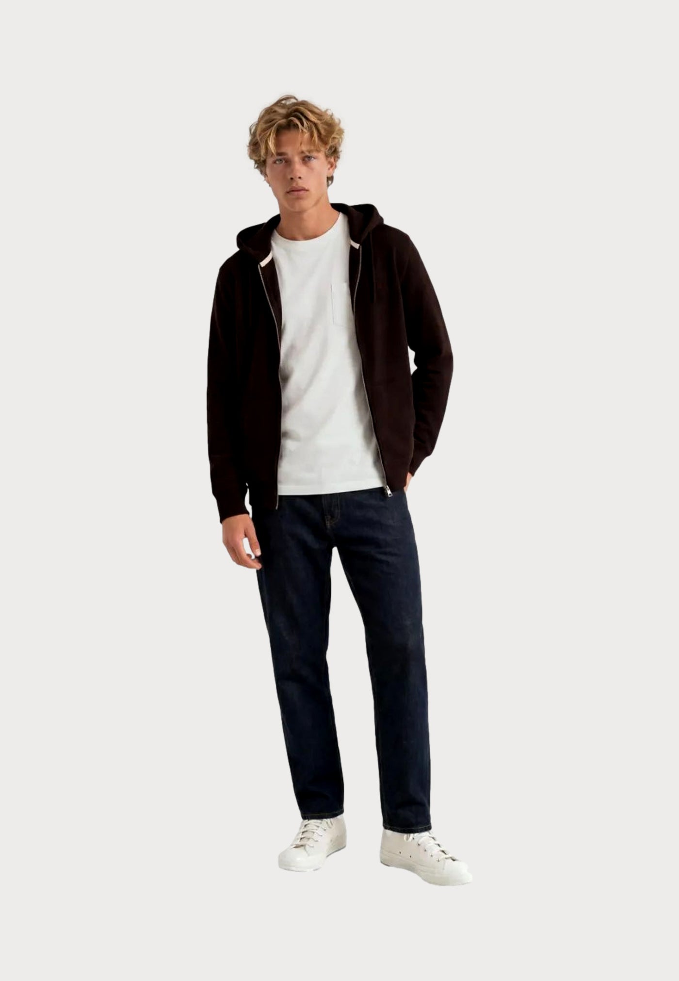 Superdry ESSENTIAL SDCO LOGO ZIPHOOD