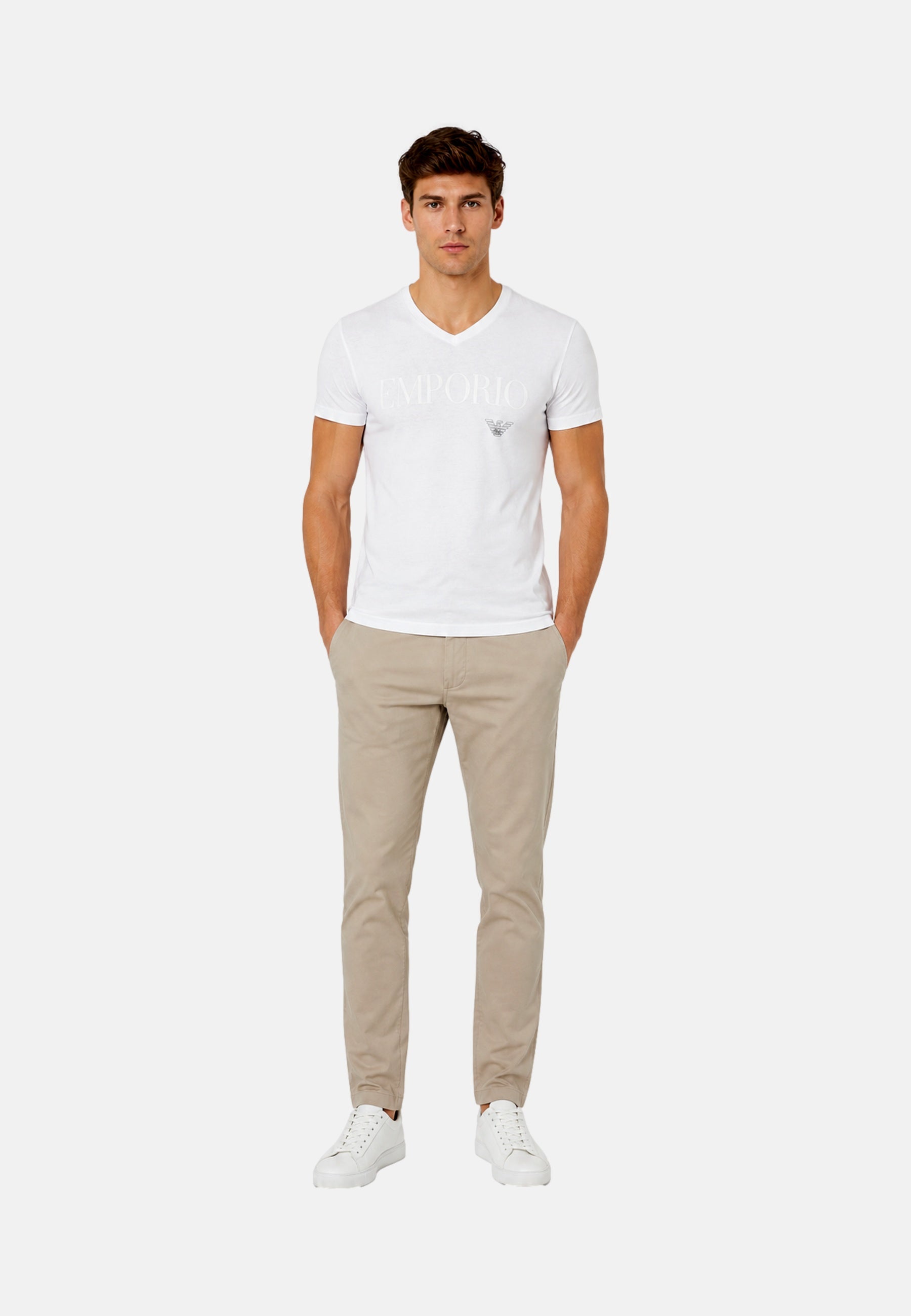 Emporio Armani T-Shirt mit V-Ausschnitt Shortsleeve