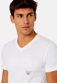 Emporio Armani T-Shirt mit V-Ausschnitt Shortsleeve