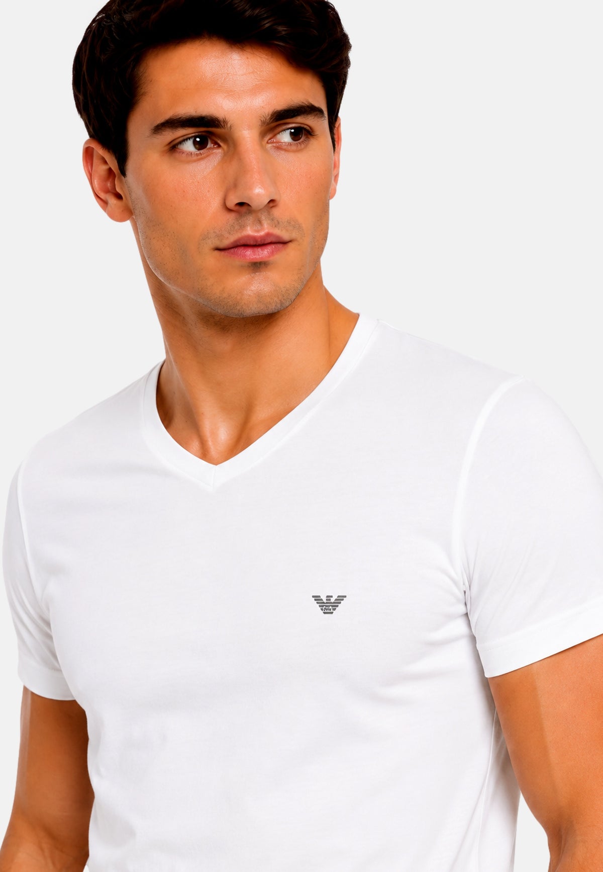 Emporio Armani T-Shirt mit V-Ausschnitt Shortsleeve