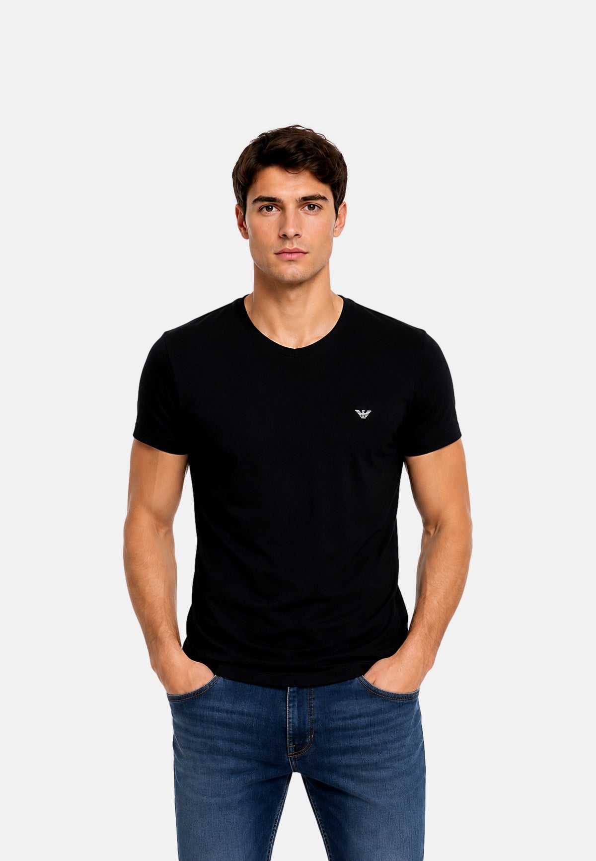 Emporio Armani T-Shirt mit V-Ausschnitt Shortsleeve
