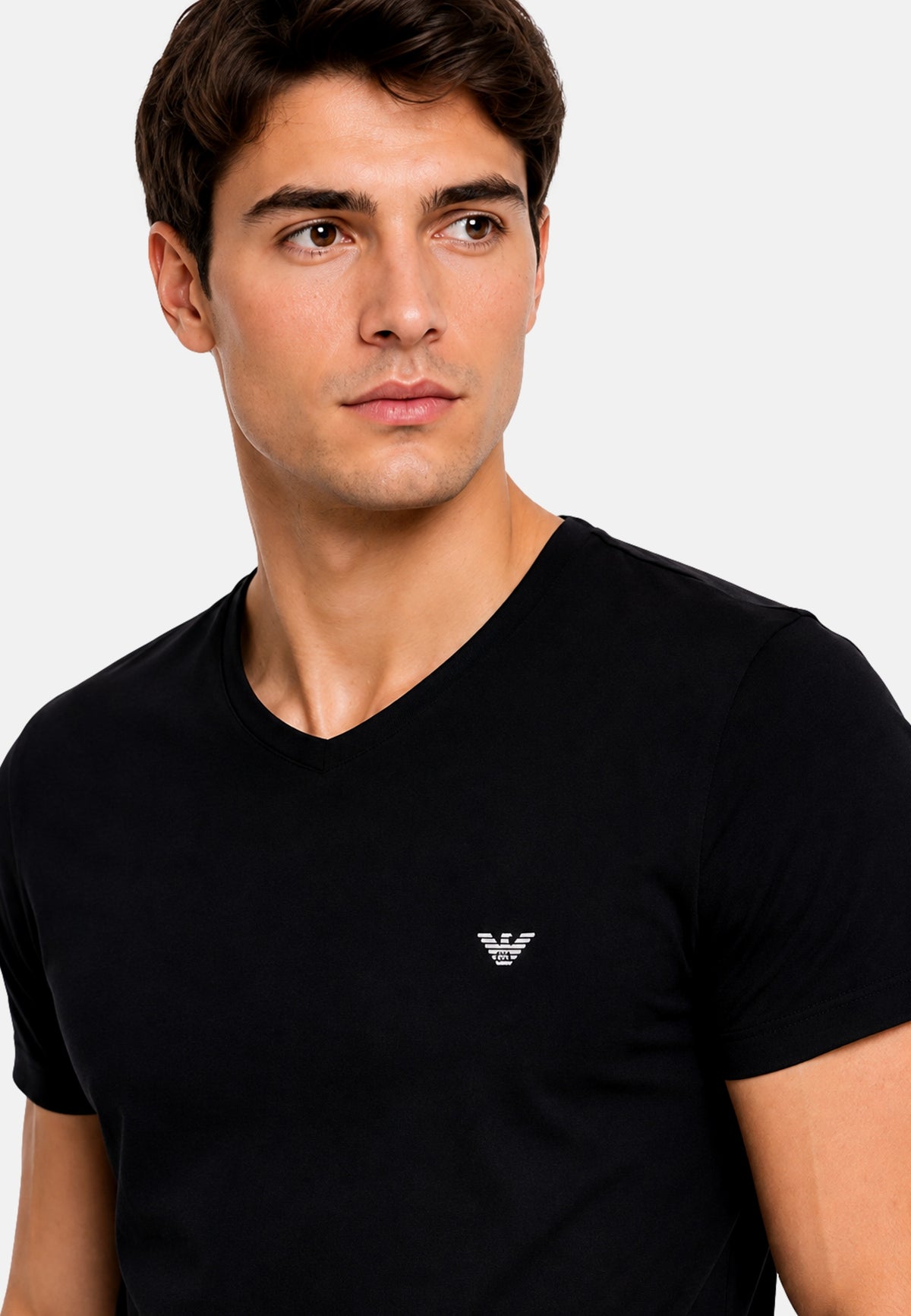 Emporio Armani T-Shirt mit V-Ausschnitt Shortsleeve