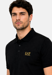 Emporio Armani Kurzarmshirt mit Polokragen