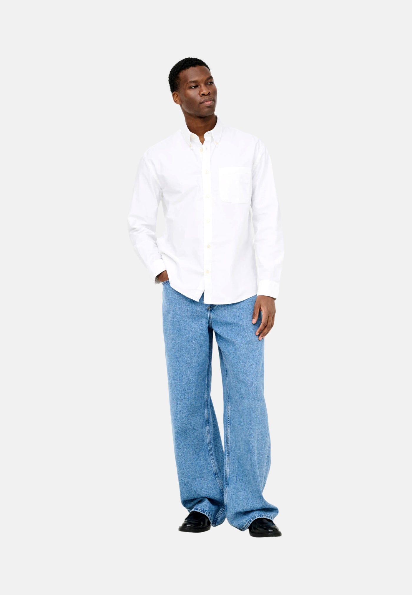 Only & Sons Oxford Langarmhemd
