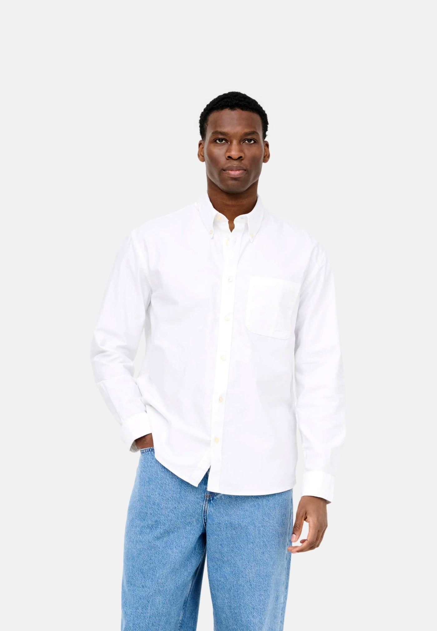 Only & Sons Oxford Langarmhemd