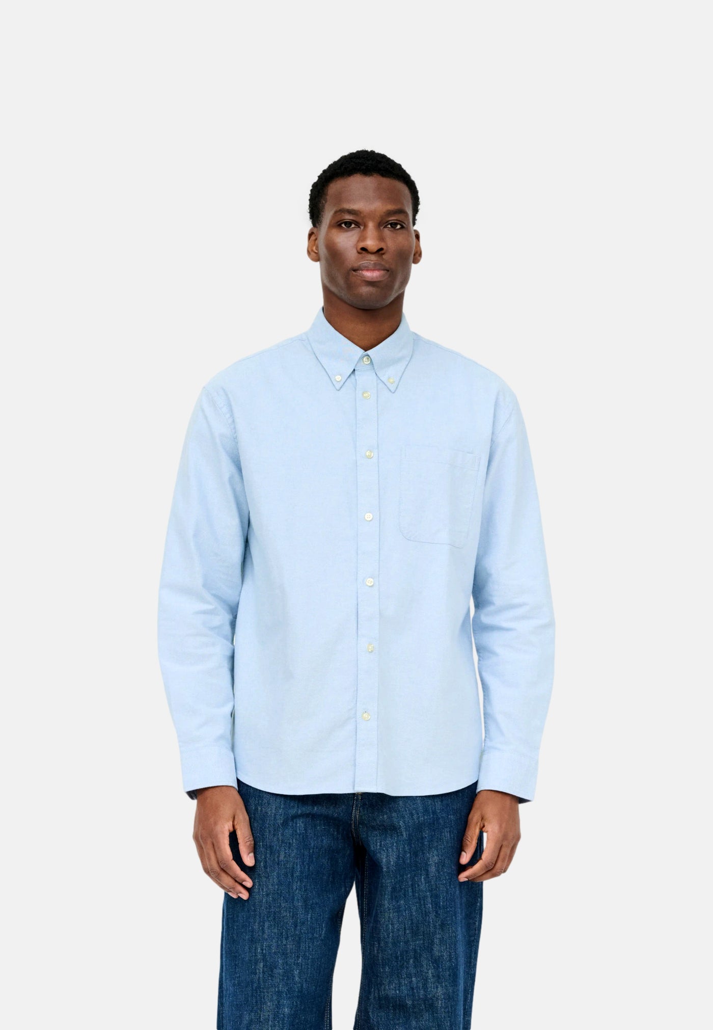 Only & Sons Oxford Langarmhemd