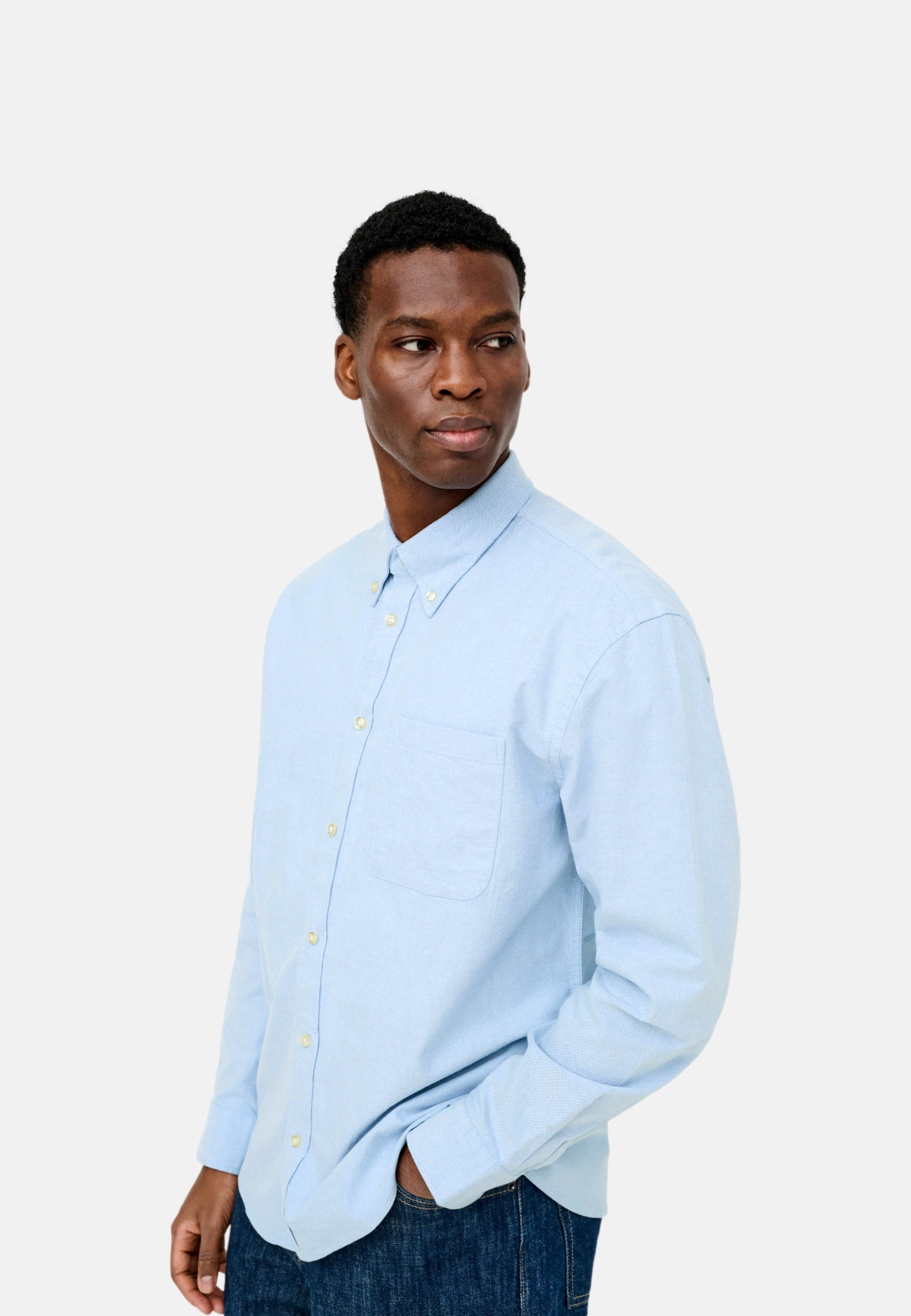 Only & Sons Oxford Langarmhemd