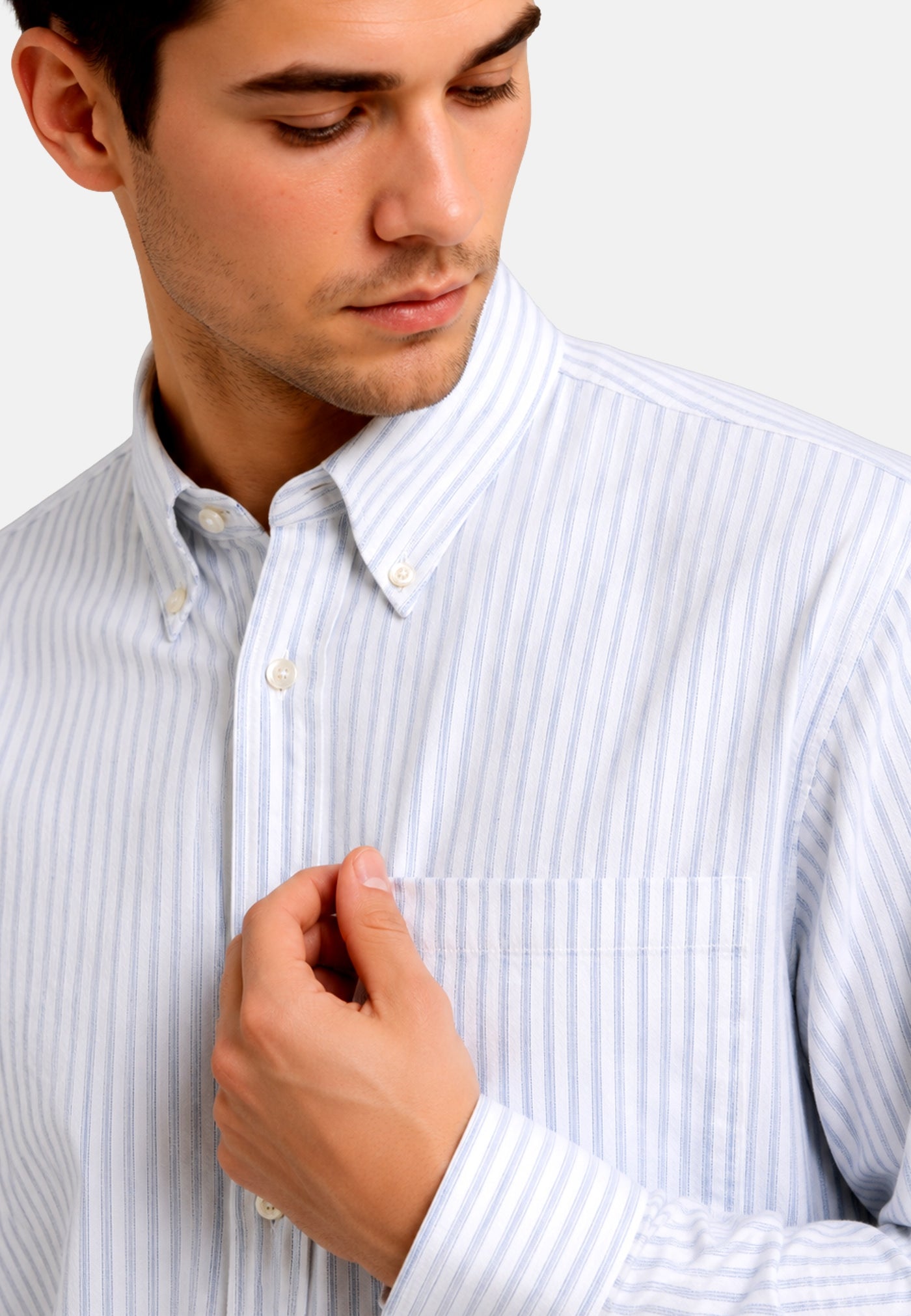 Only & Sons Oxford Langarmhemd