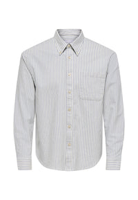 Only & Sons Oxford Langarmhemd