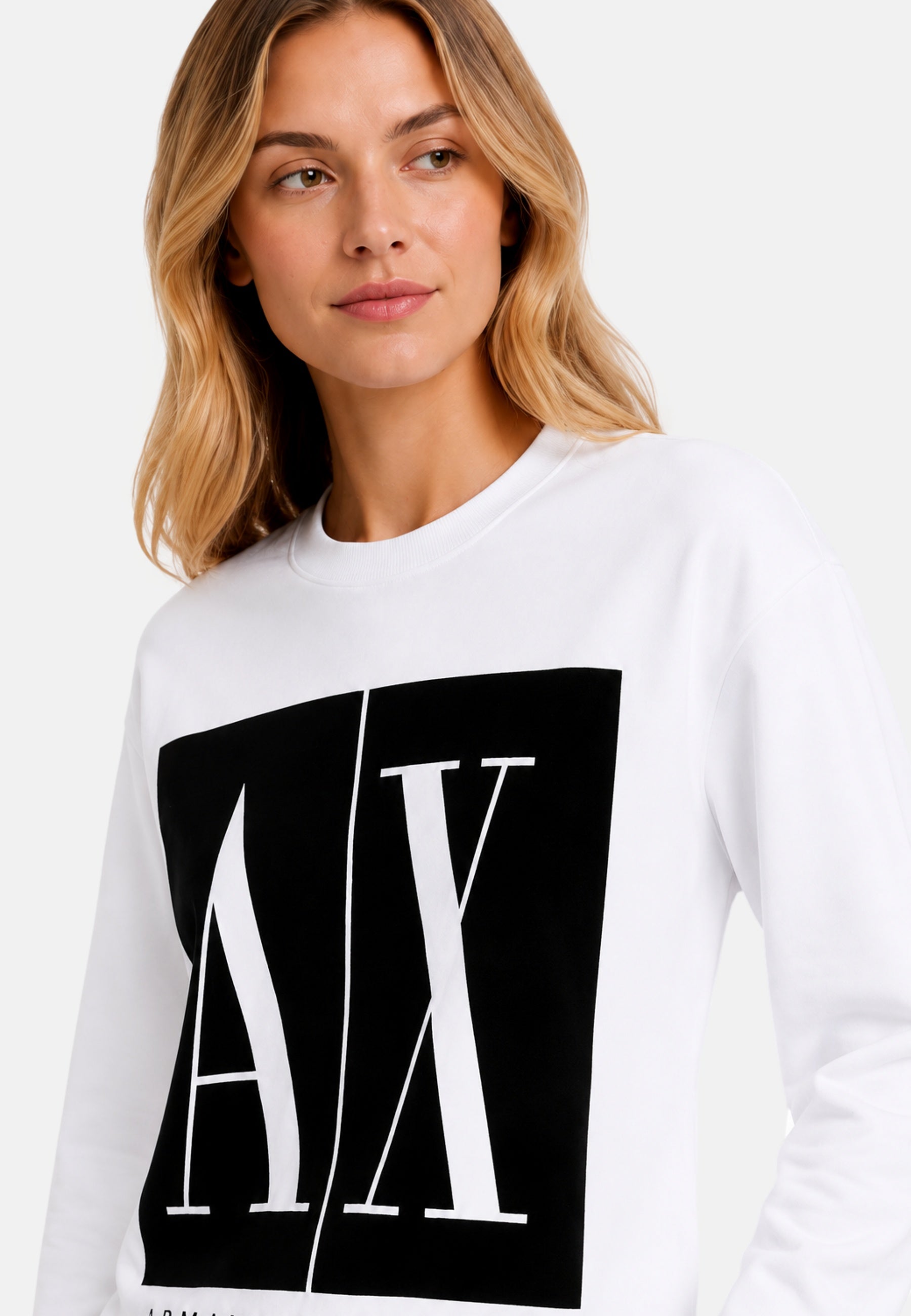 Armani Exchange Pullover ohne Kapuze