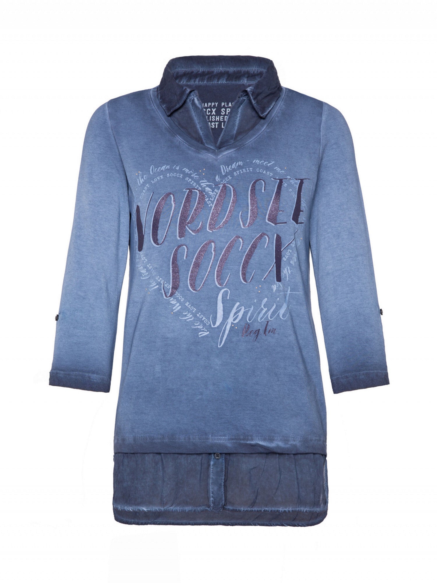 Soccx Meerliebe II 3/4 Ärmel Shirt