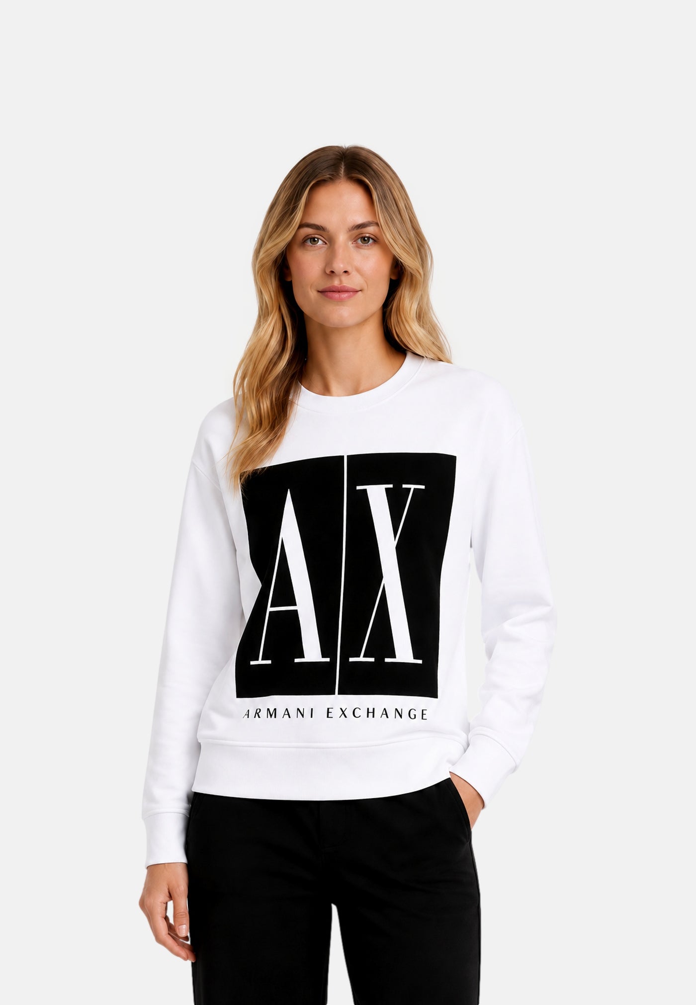 Armani Exchange Pullover ohne Kapuze
