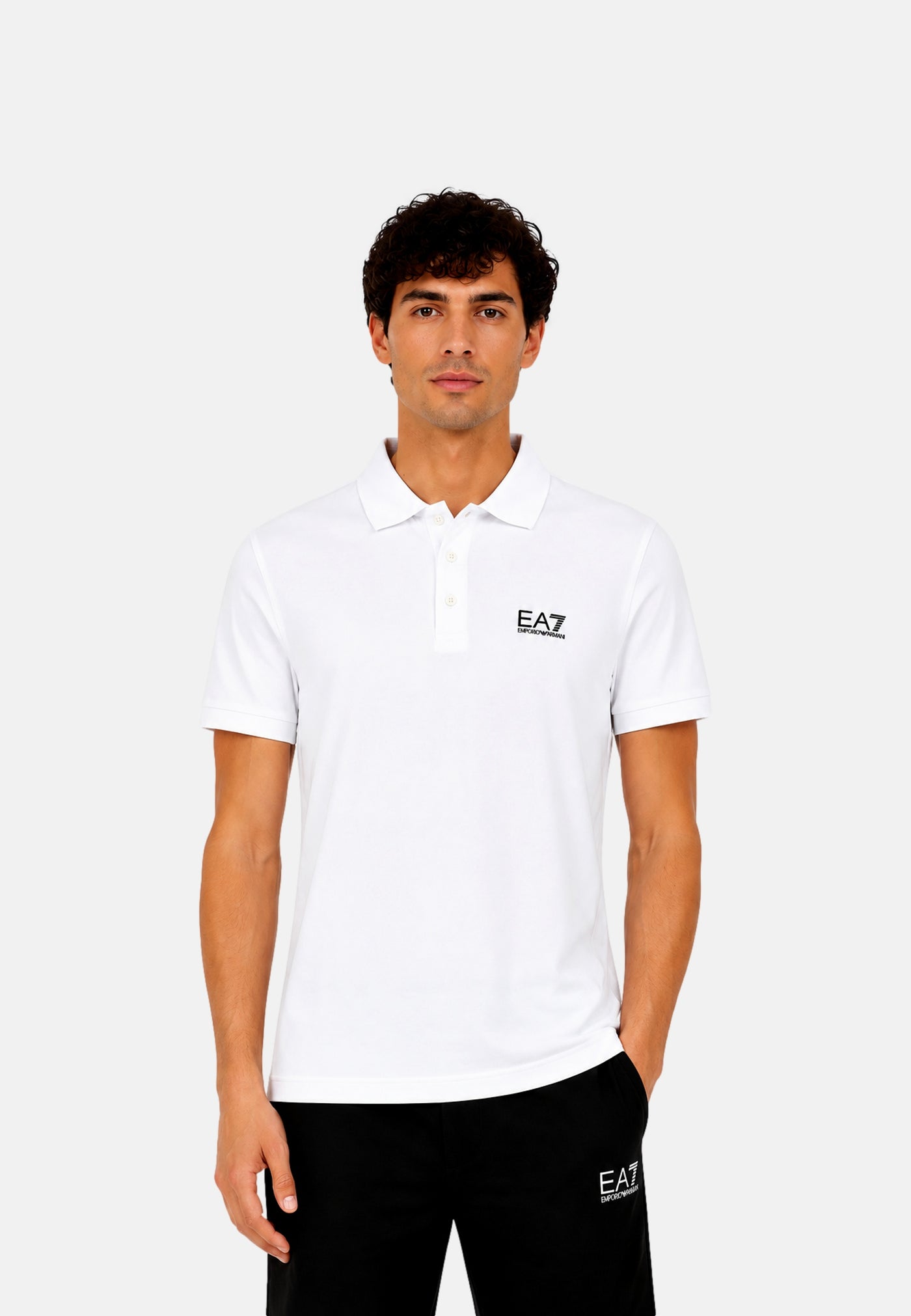 EA7 Emporio Armani Kurzarmshirt mit Polokragen SLIM