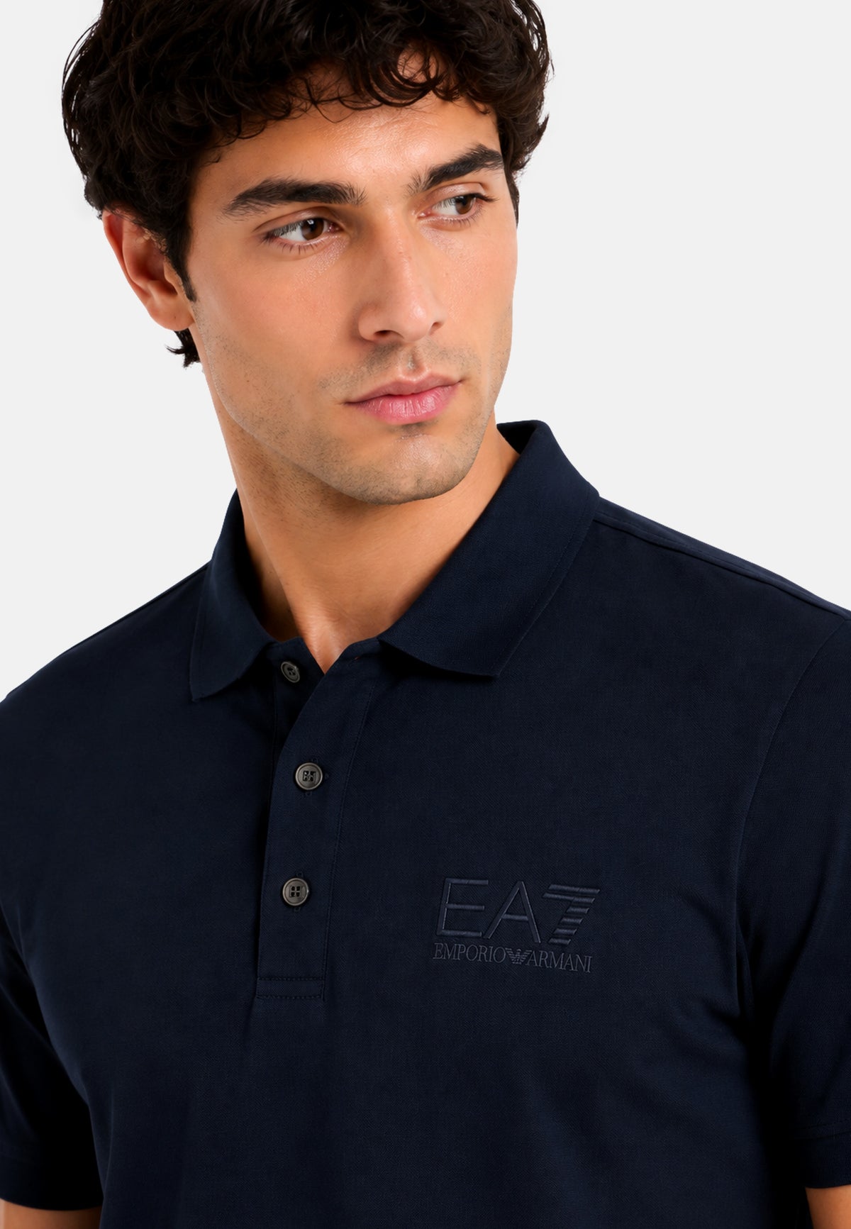 EA7 Emporio Armani Kurzarmshirt mit Polokragen