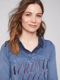 Soccx Meerliebe II 3/4 Ärmel Shirt