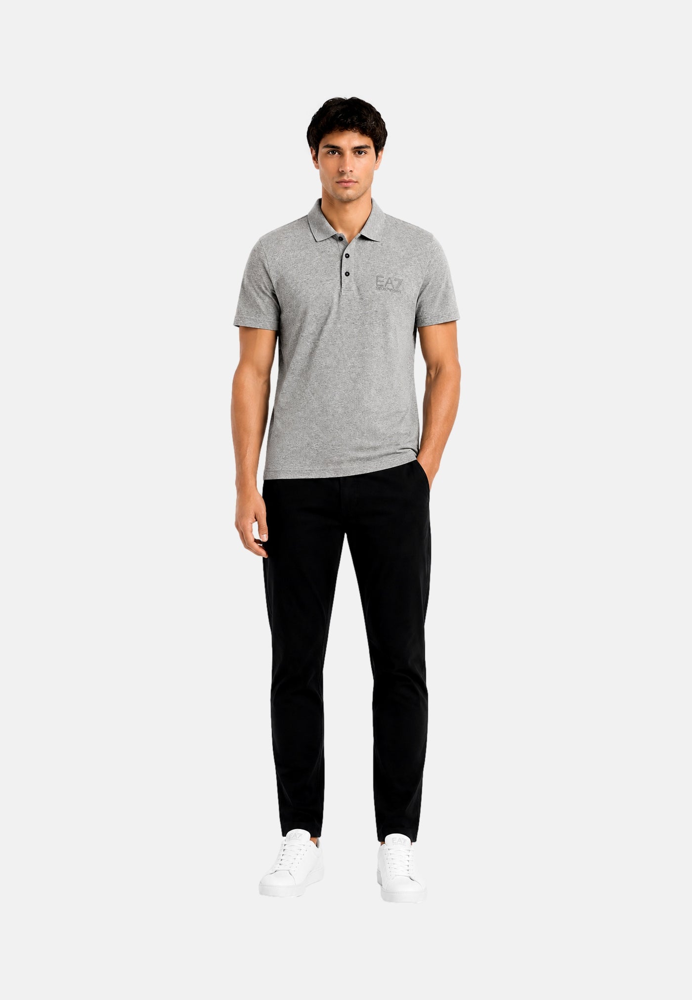 EA7 Emporio Armani Kurzarmshirt mit Polokragen