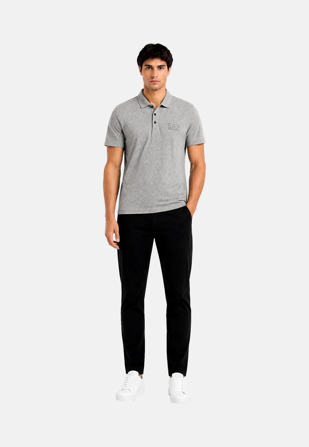 EA7 Emporio Armani Kurzarmshirt mit Polokragen