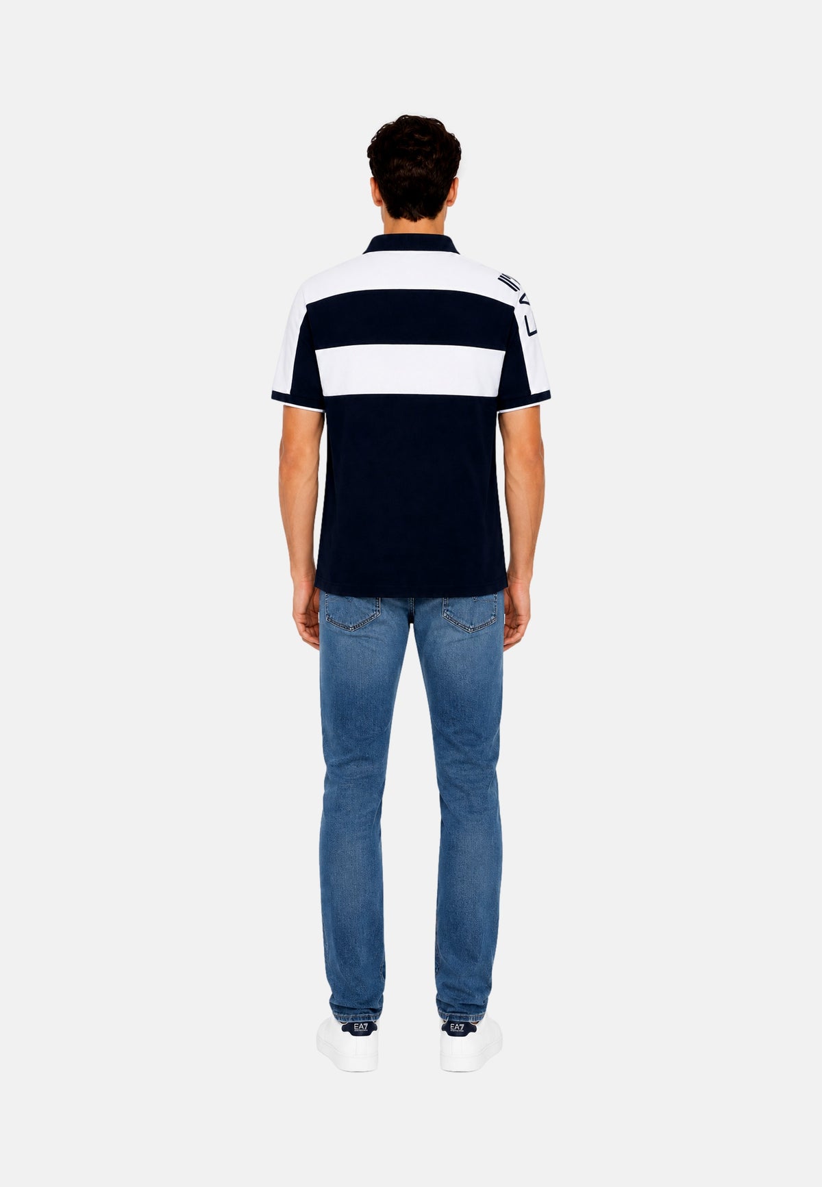 EA7 Emporio Armani Kurzarmshirt mit Polokragen