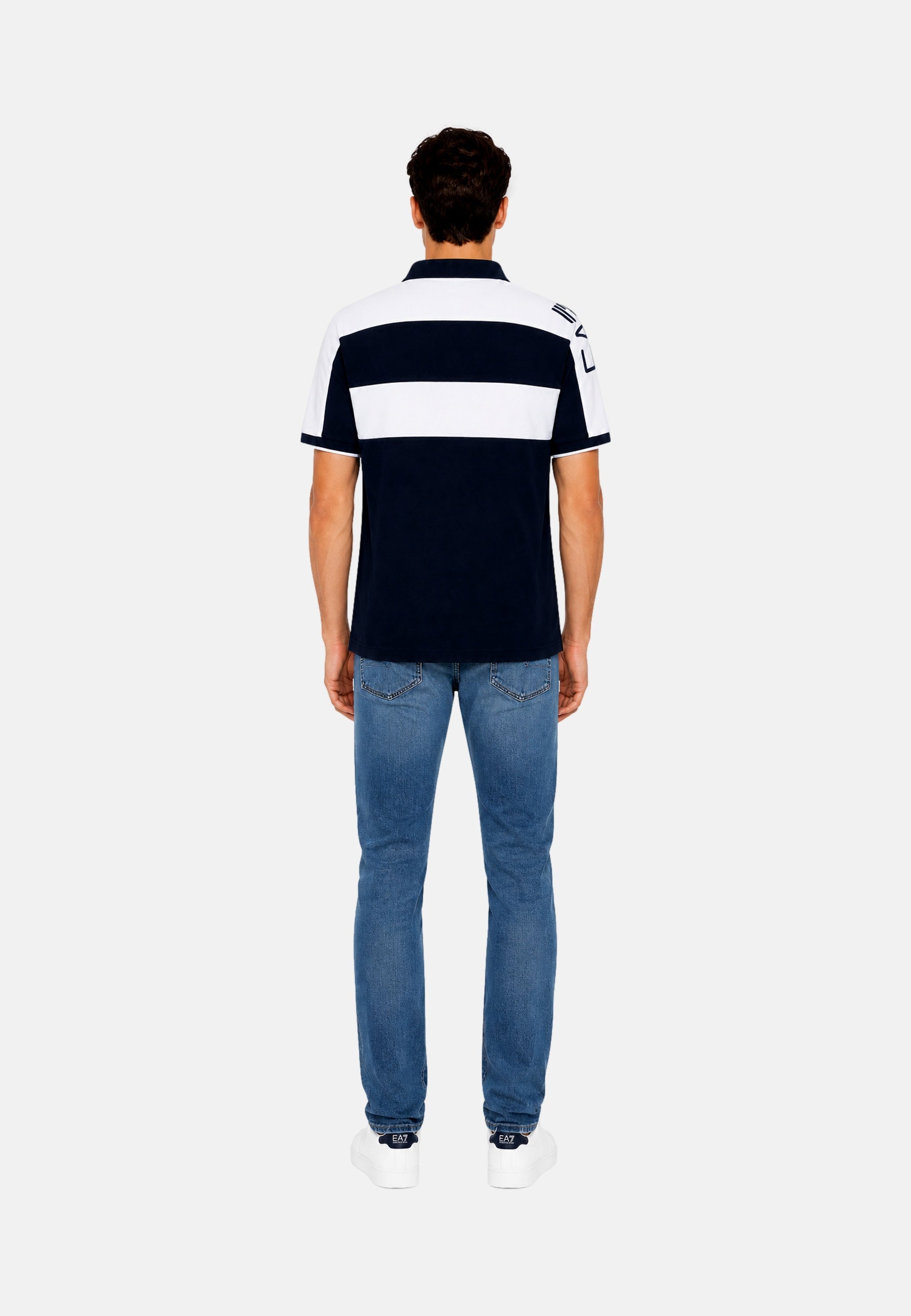 EA7 Emporio Armani Kurzarmshirt mit Polokragen