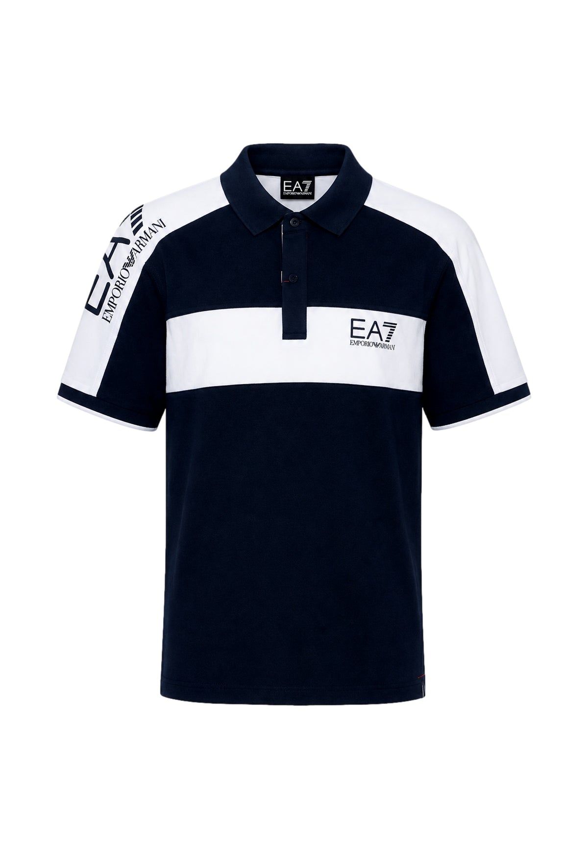 EA7 Emporio Armani Kurzarmshirt mit Polokragen