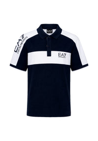 EA7 Emporio Armani Kurzarmshirt mit Polokragen