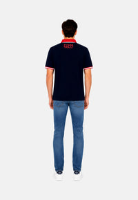 EA7 Emporio Armani Kurzarmshirt mit Polokragen
