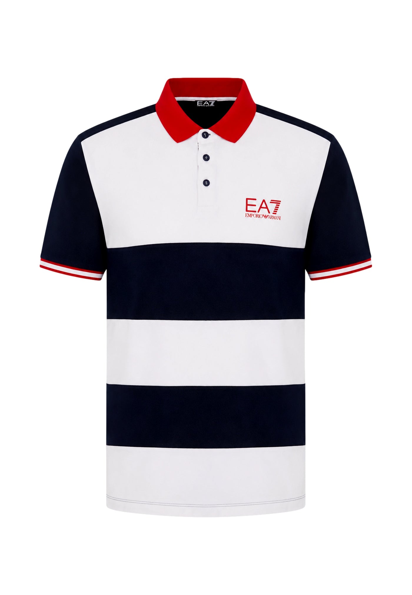 EA7 Emporio Armani Kurzarmshirt mit Polokragen
