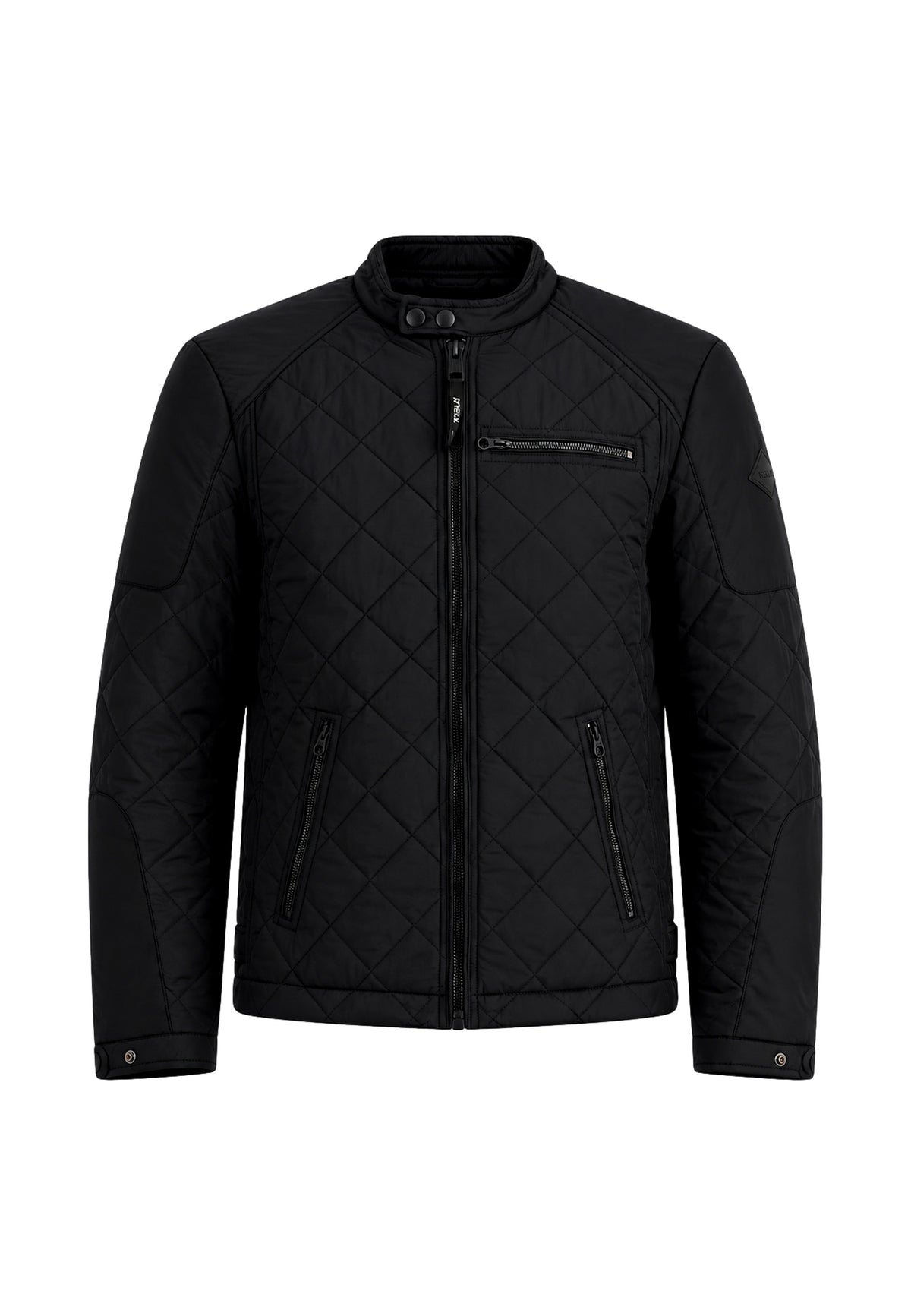 Replay Kurze Steppjacke mit Stehkragen und Eingrifftaschen