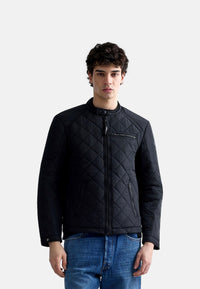 Replay Kurze Steppjacke mit Stehkragen und Eingrifftaschen