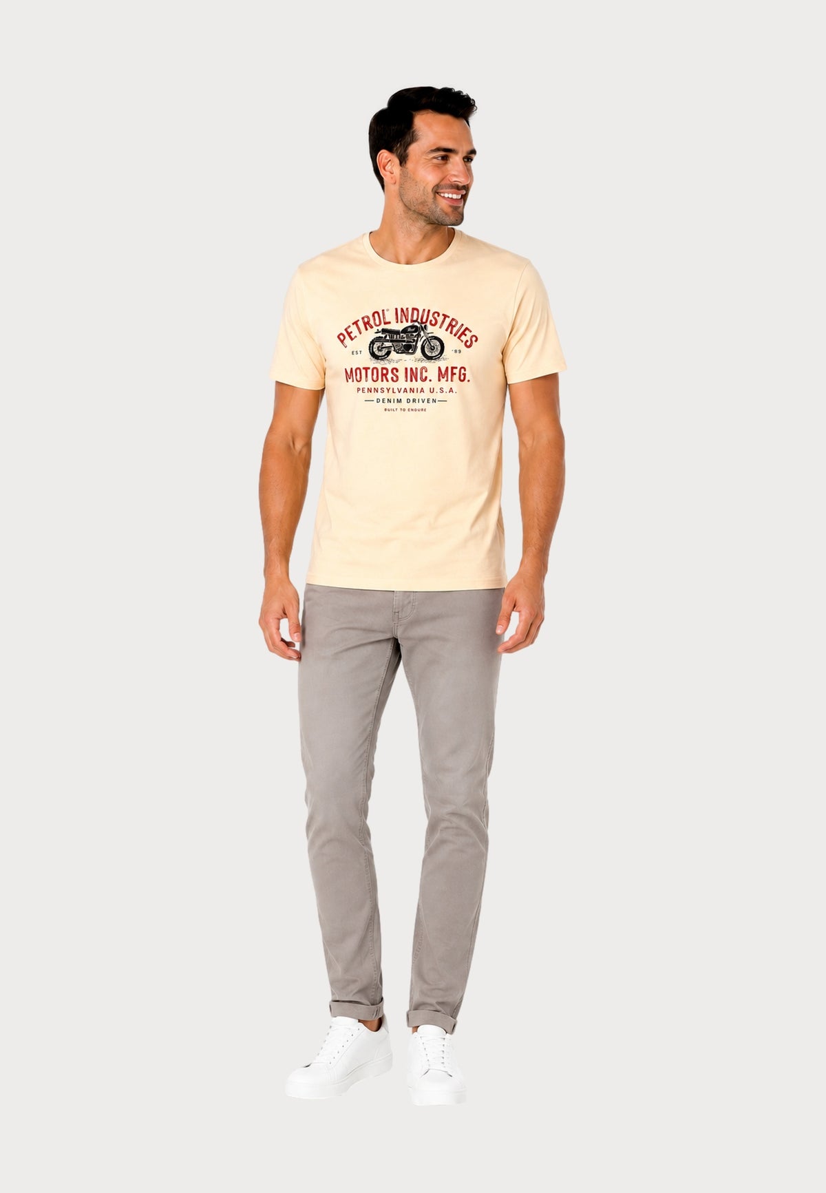 Petrol Industries Shortsleeve mit Classic Print