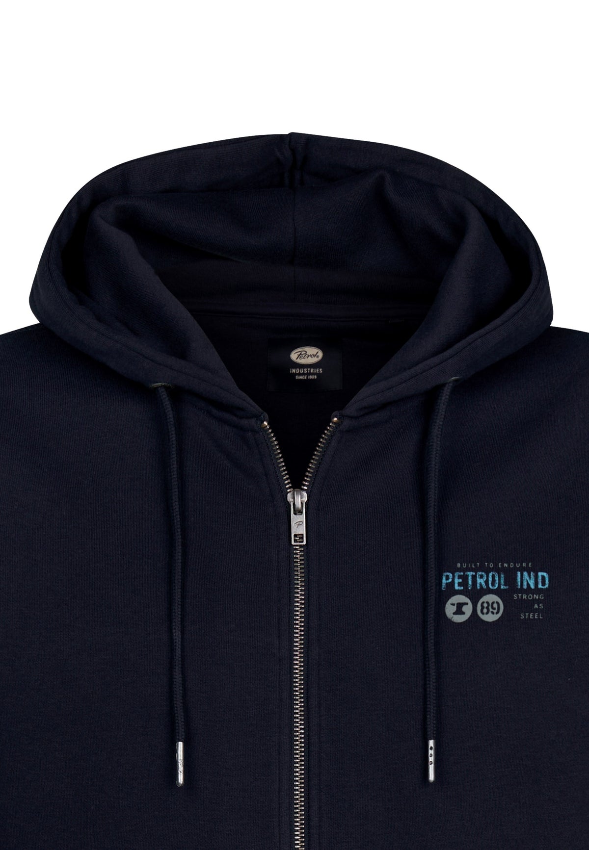 Petrol Industries Sweater Collar Zip Hoodie