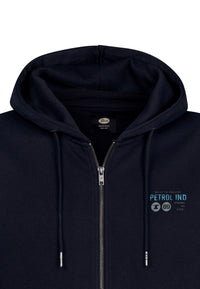 Petrol Industries Sweater Collar Zip Hoodie