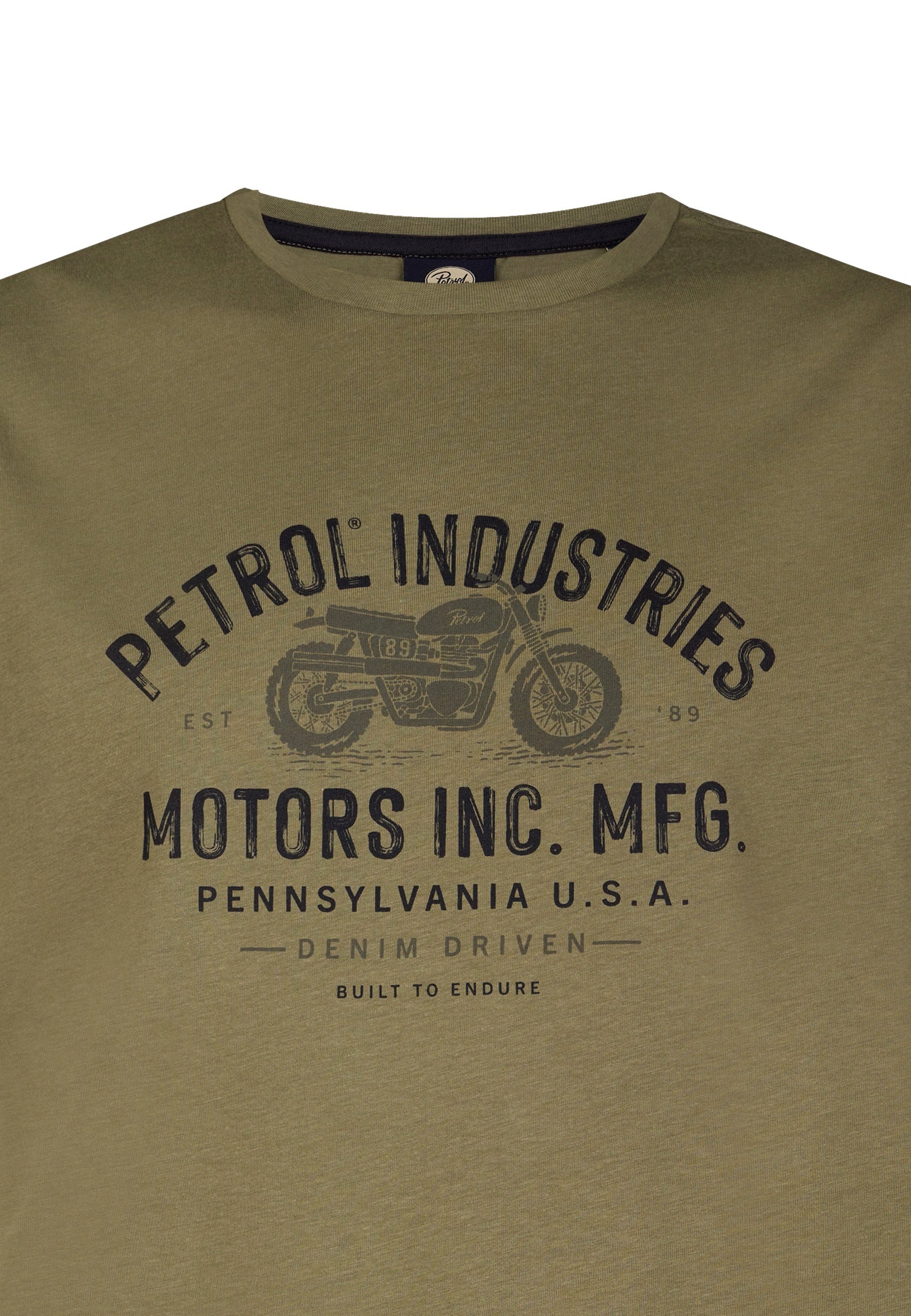 Petrol Industries Shortsleeve mit Classic Print