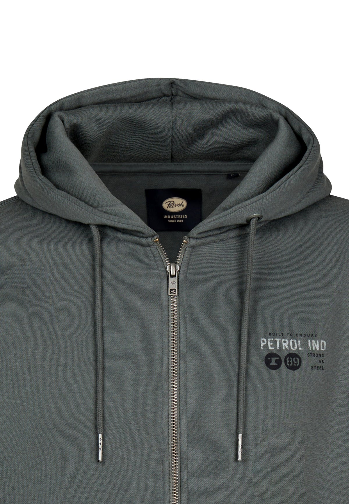 Petrol Industries Sweater Collar Zip Hoodie
