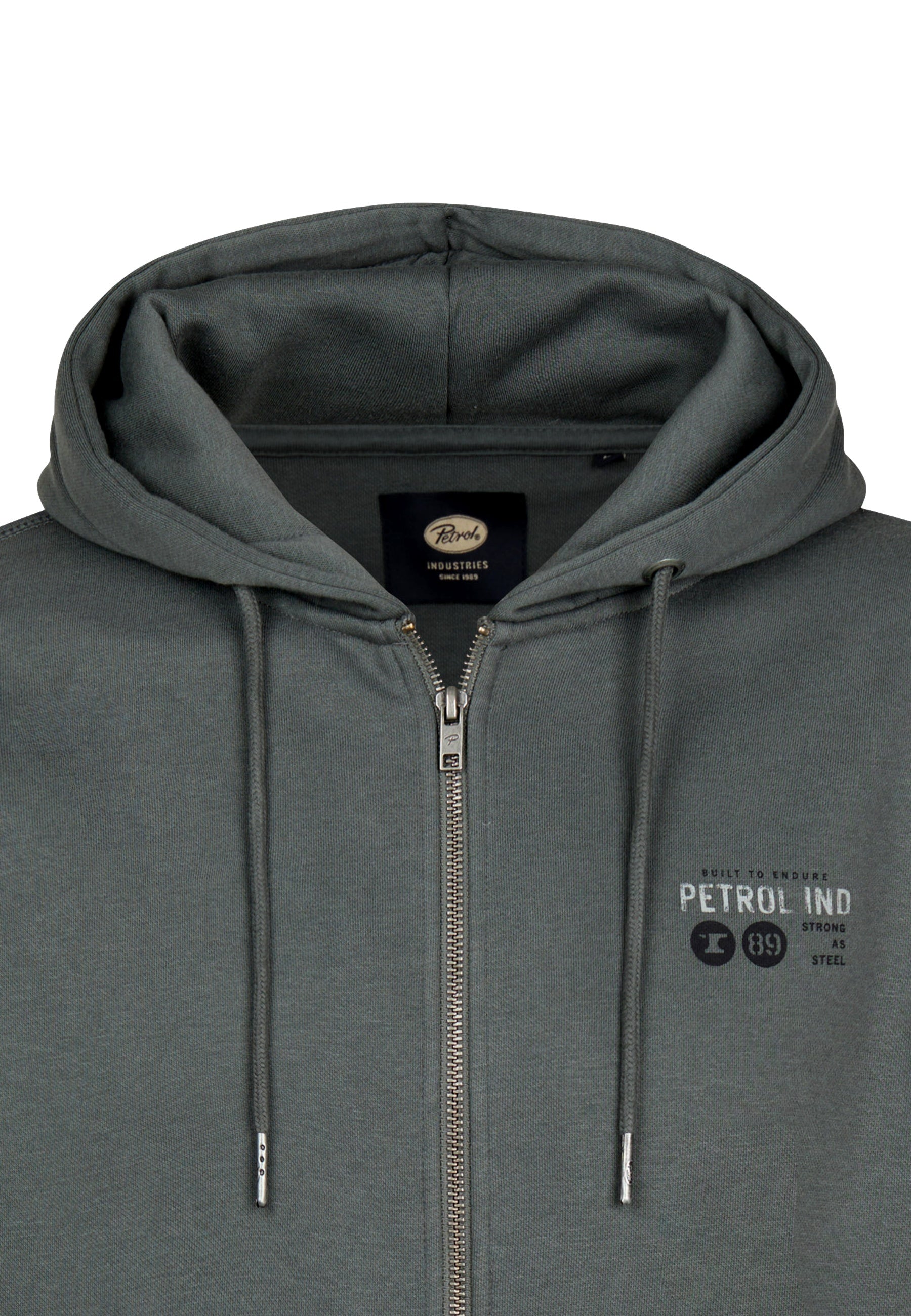 Petrol Industries Sweater Collar Zip Hoodie
