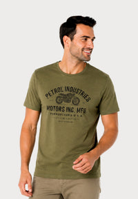 Petrol Industries Shortsleeve mit Classic Print