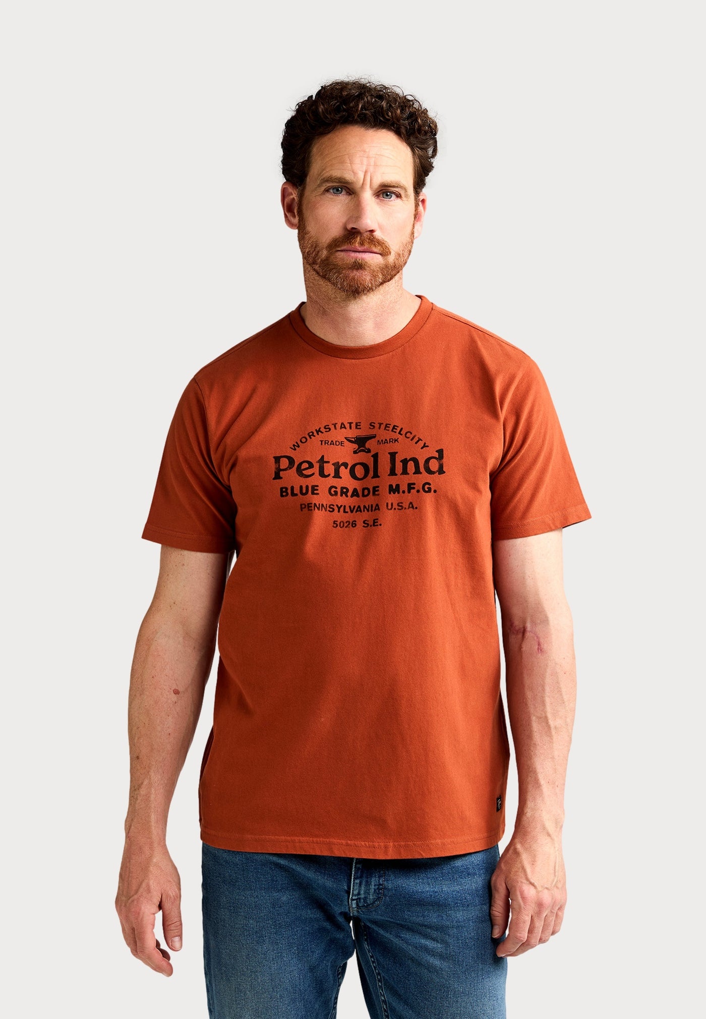 Petrol Industries Shortsleeve mit Print