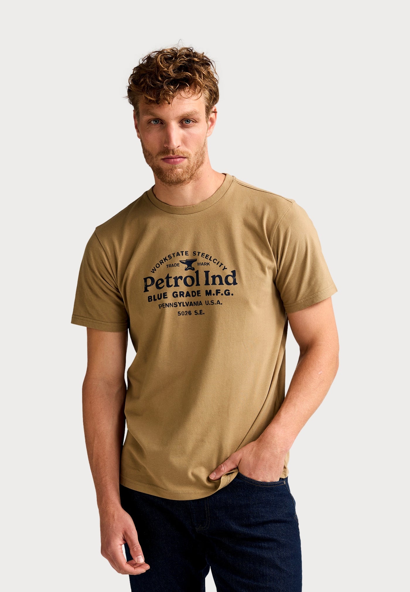 Petrol Industries Shortsleeve mit Print