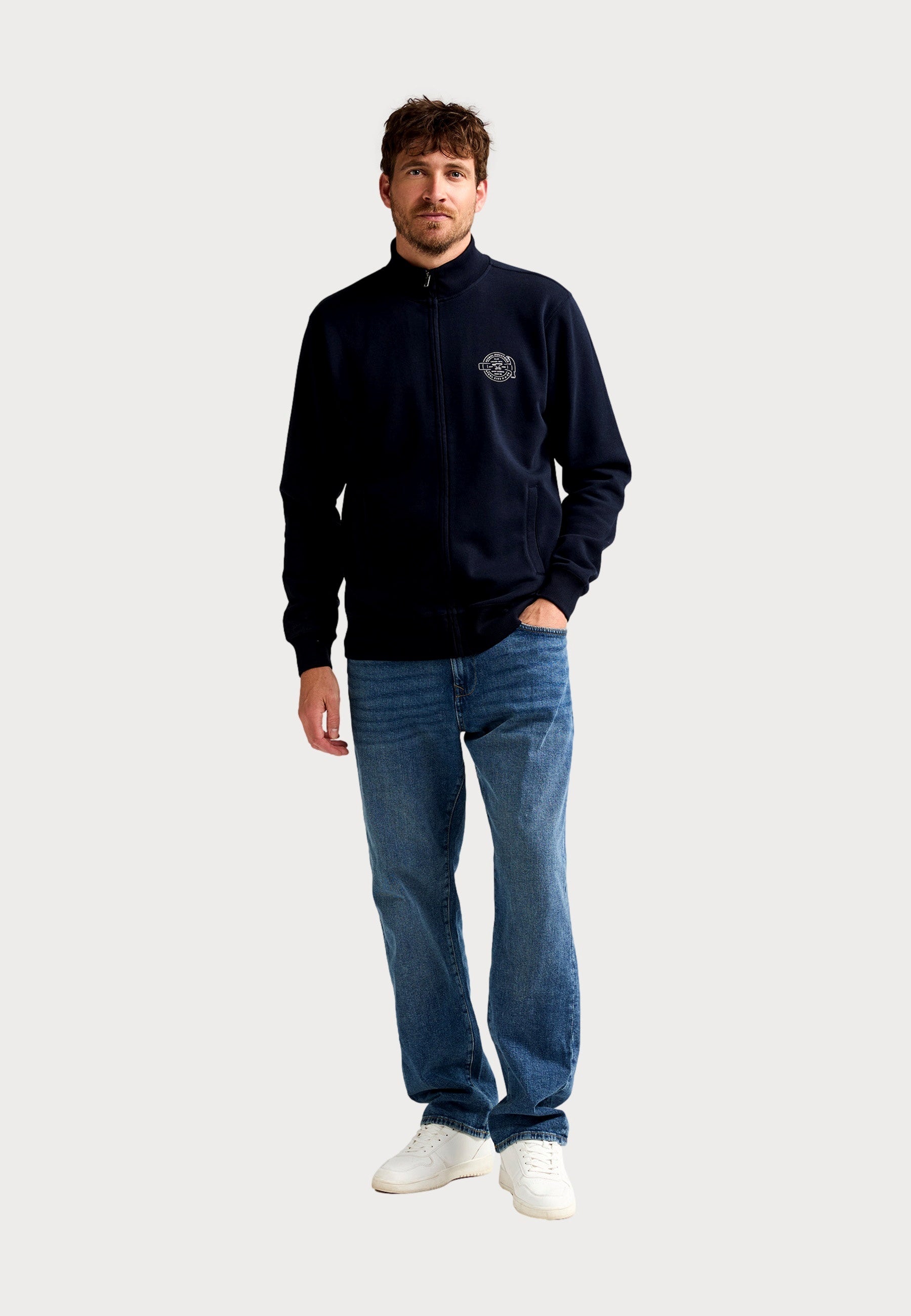 Petrol Industries Sweater Collar Zip