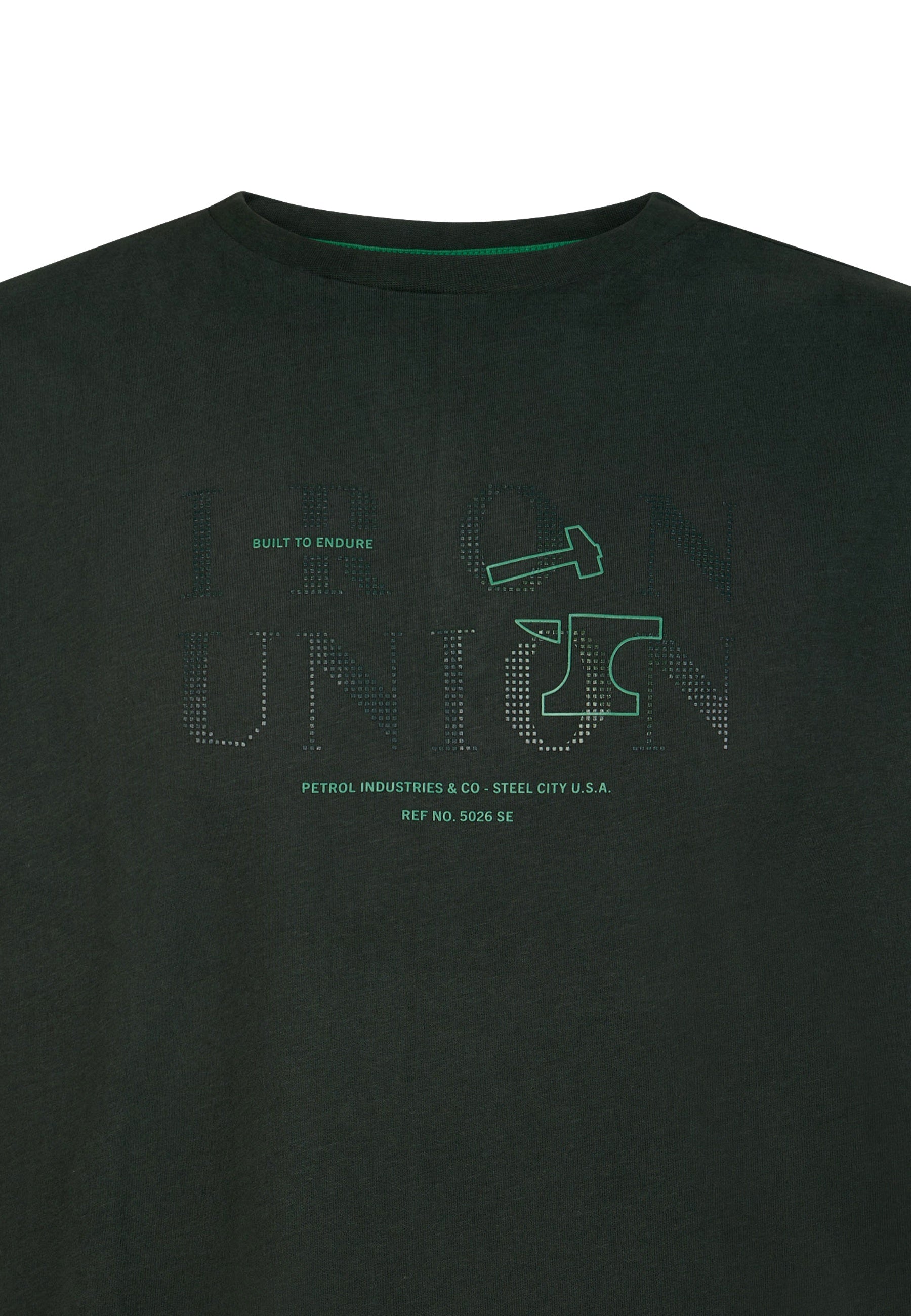 Petrol Industries Shortsleeve mit Classic Print