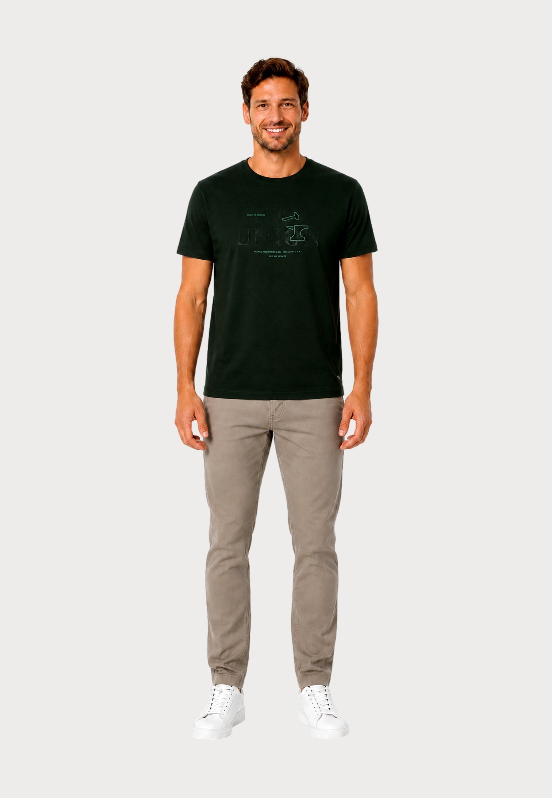 Petrol Industries Shortsleeve mit Classic Print