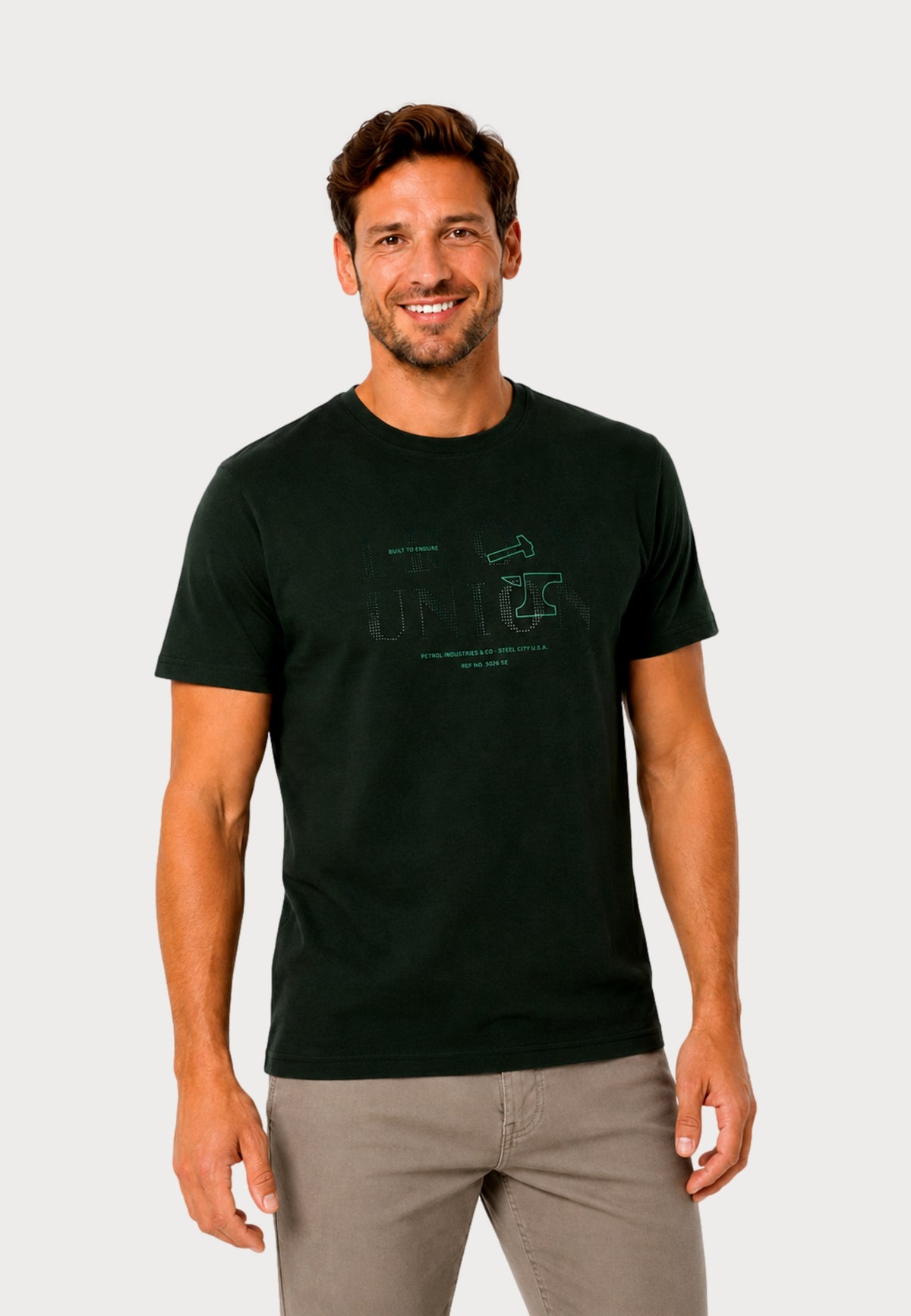 Petrol Industries Shortsleeve mit Classic Print