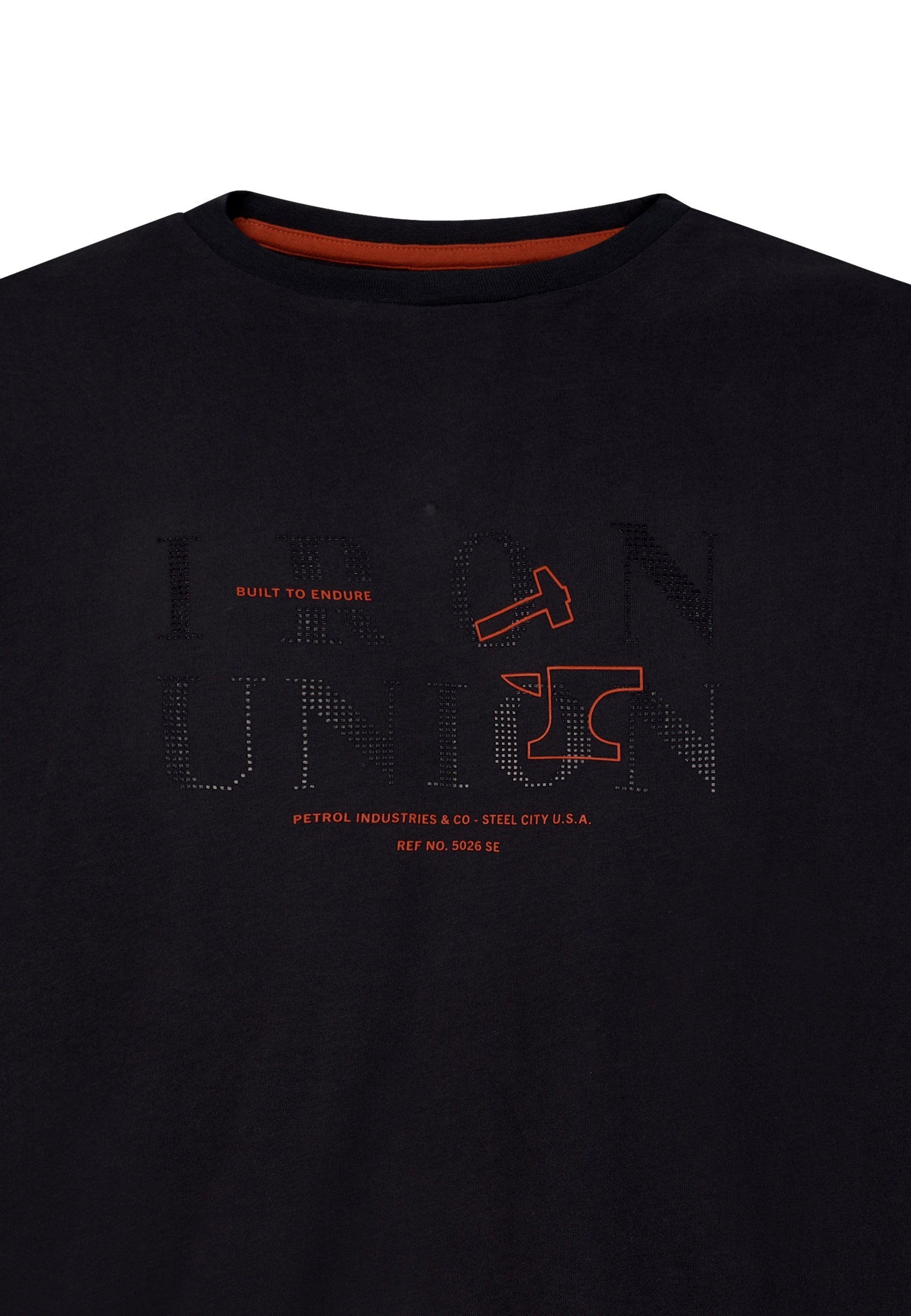 Petrol Industries Shortsleeve mit Classic Print