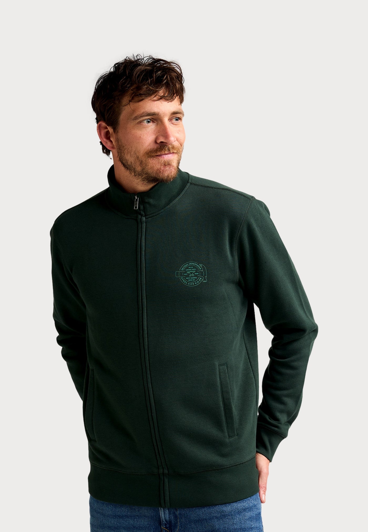 Petrol Industries Sweater Collar Zip