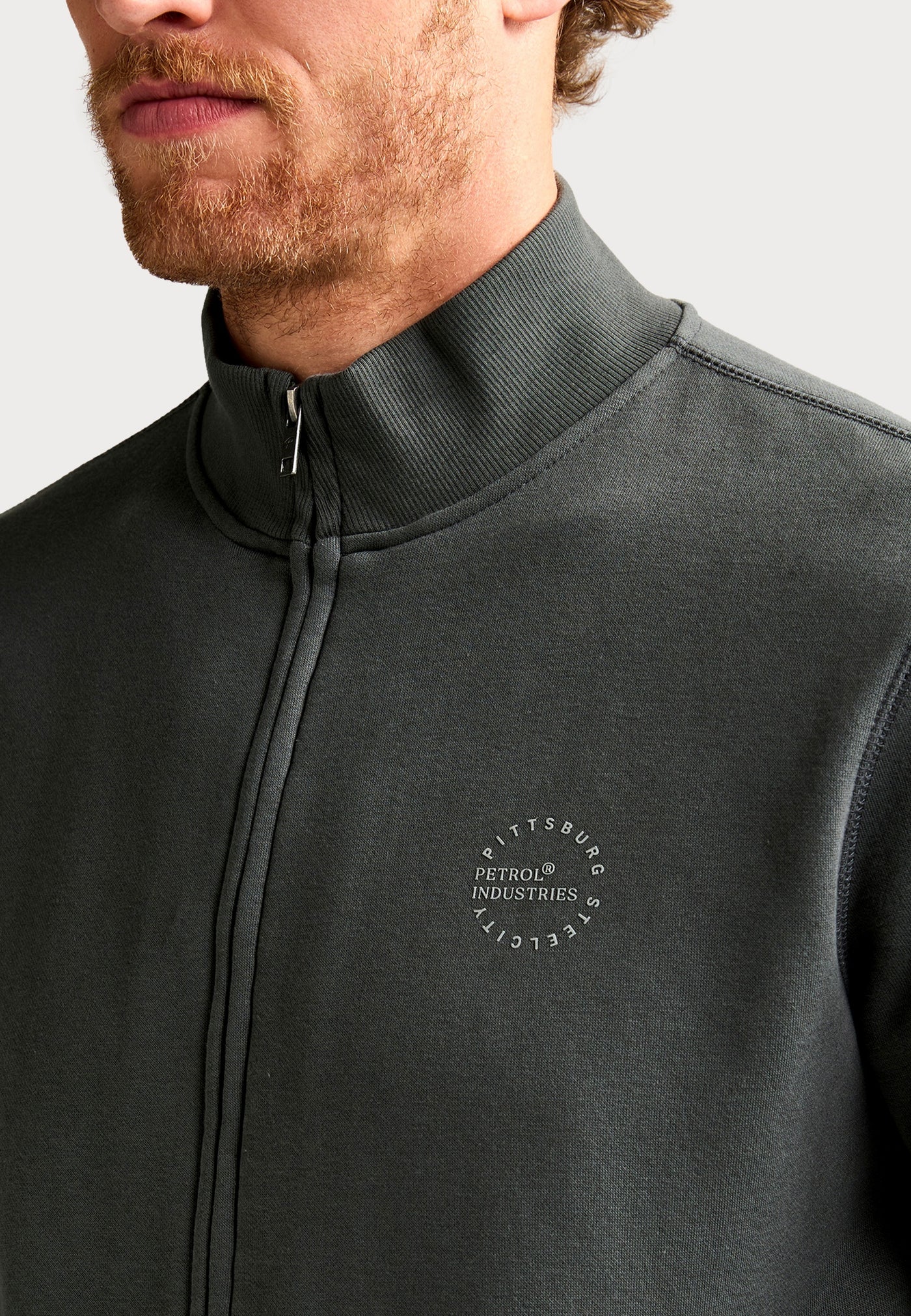 Petrol Industries Sweater Collar Zip