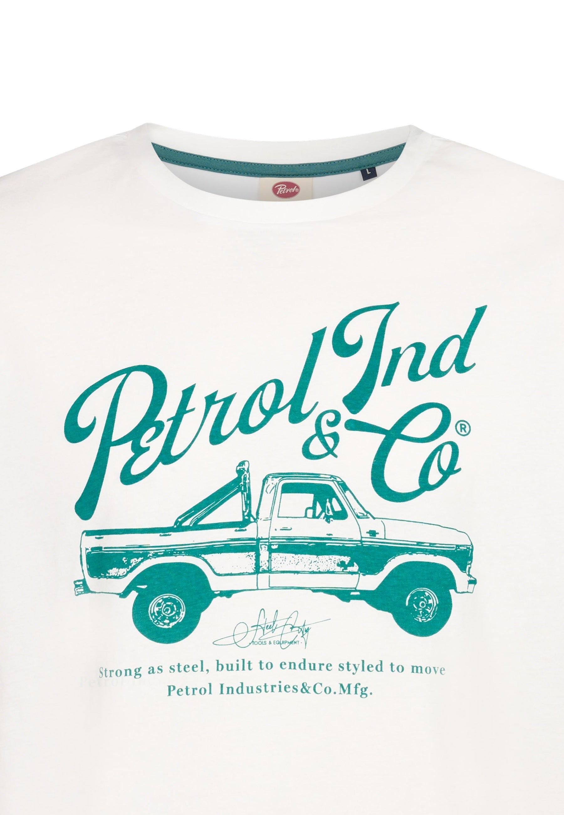 Petrol Industries Shortsleeve mit Classic Print