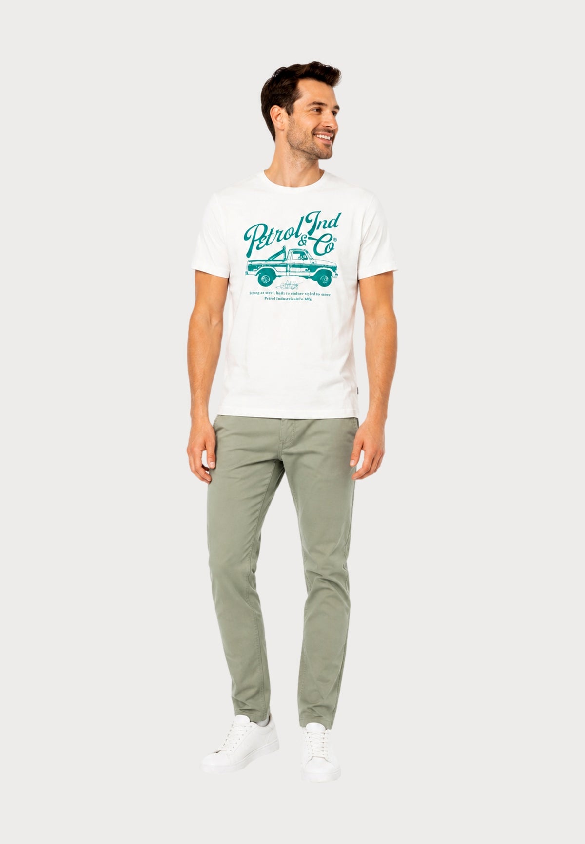 Petrol Industries Shortsleeve mit Classic Print