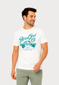 Petrol Industries Shortsleeve mit Classic Print
