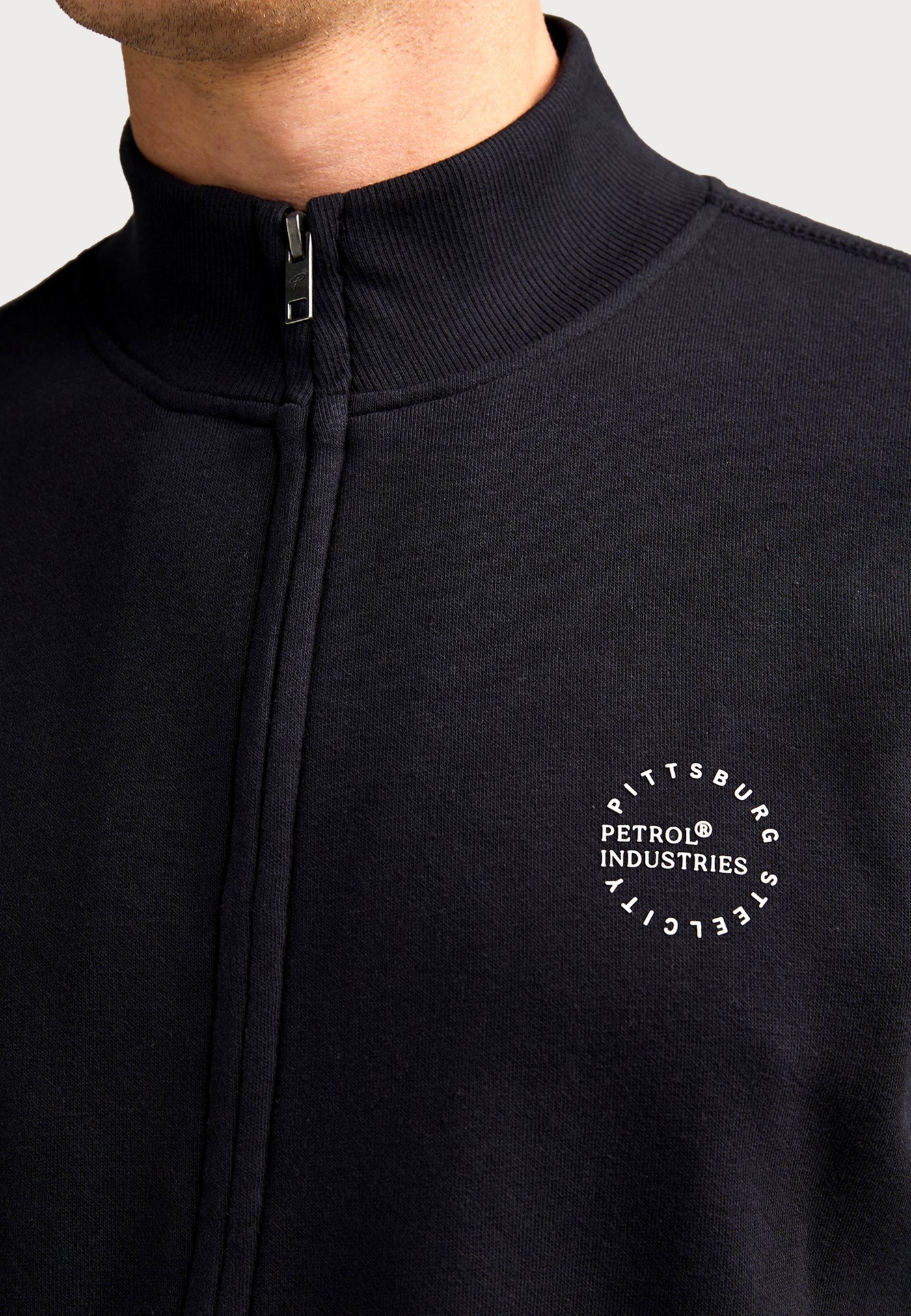 Petrol Industries Sweater Collar Zip