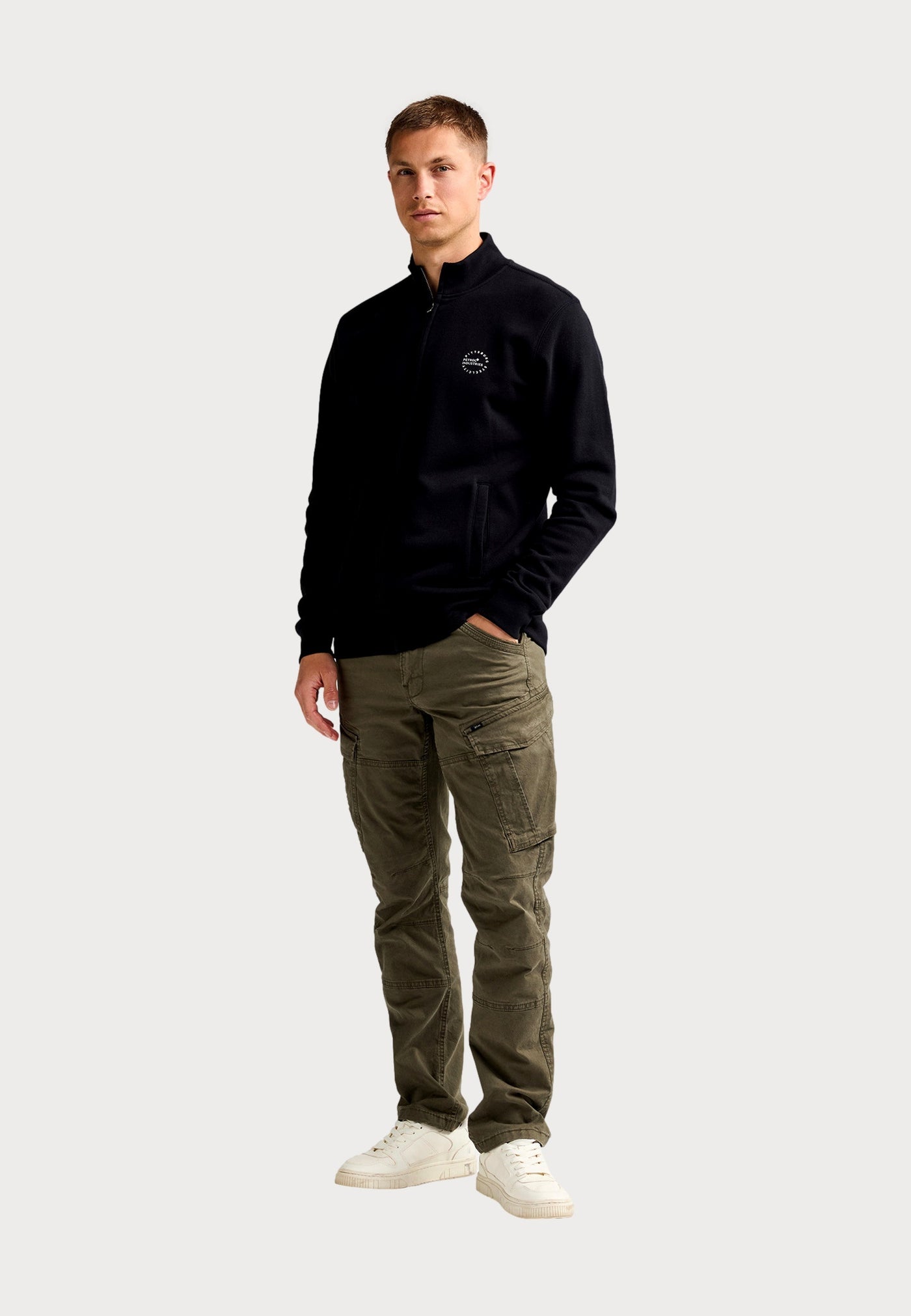 Petrol Industries Sweater Collar Zip